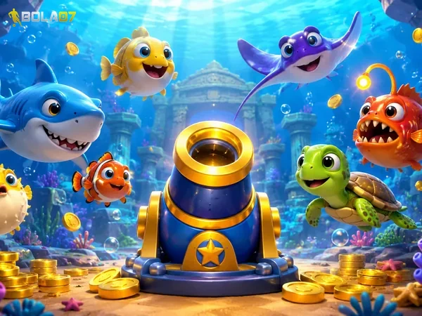 All-Star Fishing – tampilan permainan 1